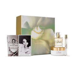 Natalie Fragrance 3-Piece Gift Set (Fragrance, Body Cream & Travel Spray) by Natalie ~ Natalie Wood